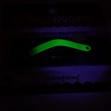 Bay de Noc Do-Jigger #3 UV Skeddrag, Nickel/Chartreuse, 9g, UV, #12438