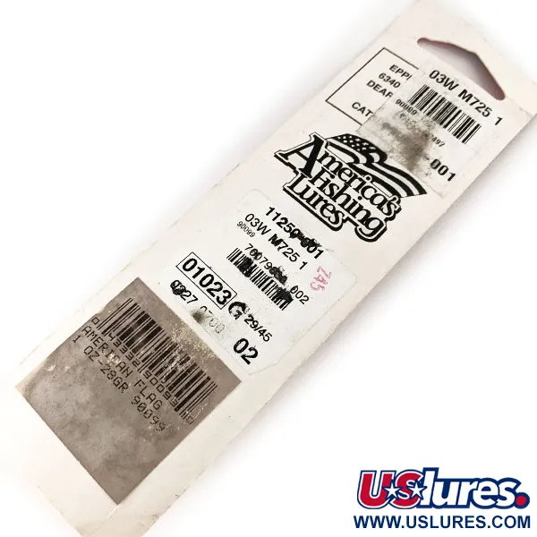 Eppinger Dardevle Skeddrag, USA Flagga / Nickel, 28g, Konkav, #12441