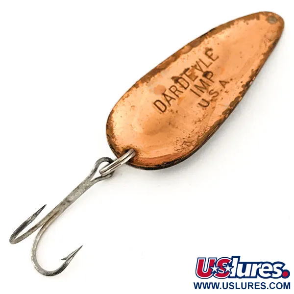 Eppinger Dardevle Imp Skeddrag, Black / White / Copper, 11g, #12451