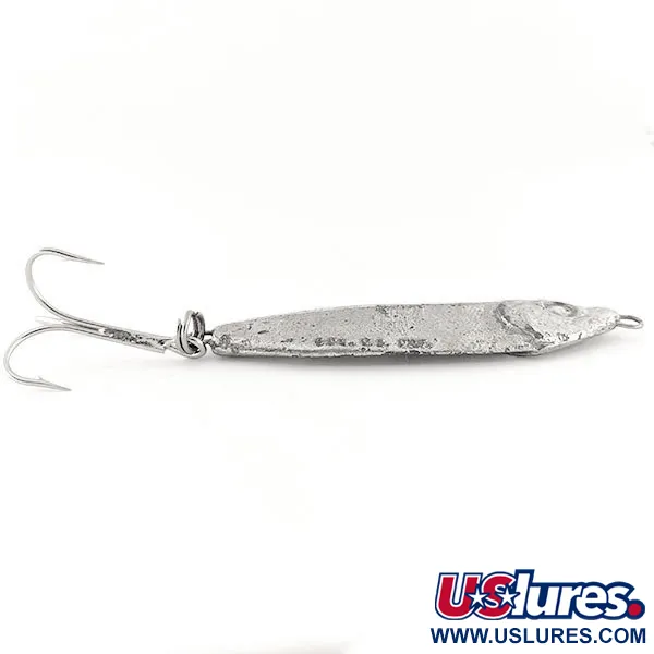 Luhr Jensen Crippled Herring Pirk, Silver, 50g, Metallkropp, #12454