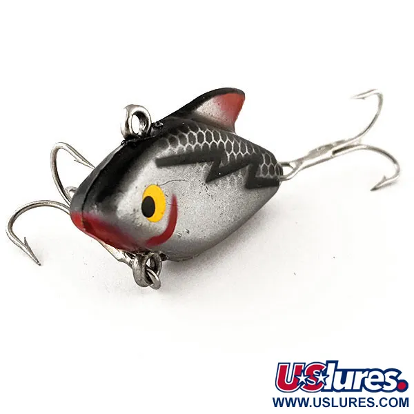 Kmart Kresge #41 Skeddrag, Silver/Röd/Svart, 5g, Sjunkande, #12456