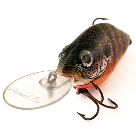 Lazy Ike Natural Ike Wobbler, Abborre, 10g, Plastsked, #12465