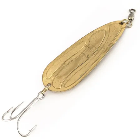 Lucky Strike Spoon Skeddrag, Guld, 28g, Vågig textur, #12479