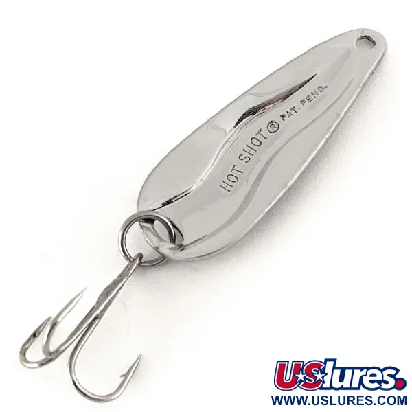 Luhr Jensen Hot Shot Skeddrag, Nickel, 9g, Vintage, #12498