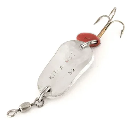 Gibbs Delta Kit-A-Mat #32 Skeddrag, Silver, 9g, Fjällmönster, #12499