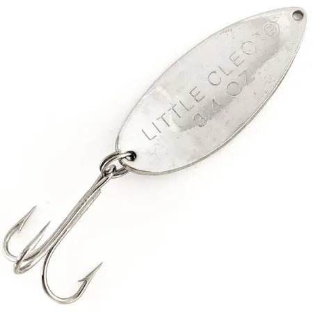 Acme Little Cleo Skeddrag, Nickel/Blå, 21g, USA-Original, #12508