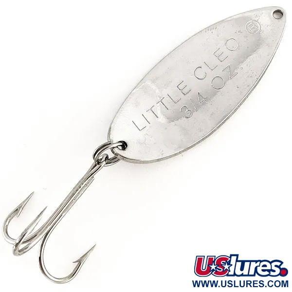 Acme Little Cleo Skeddrag, Nickel/Blå, 21g, USA-Original, #12508