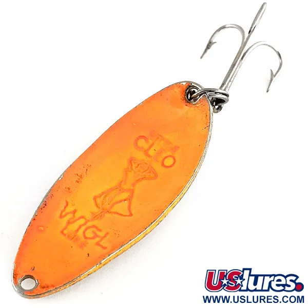 Seneca Little Cleo (Hula Girl) Skeddrag, Nickel/Orange, 14g, #12510