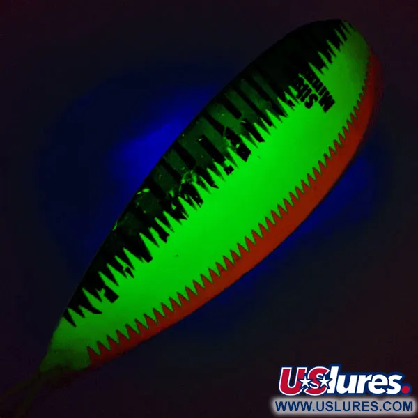 Johnson Weedless Silver Minnow UV Skeddrag, Fire Tiger, 28g, UV, #12517