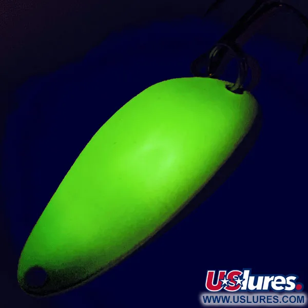 Little Cleo (Hula Girl) Skeddrag UV, Gul / Grön, 4g, Vintage, #12518