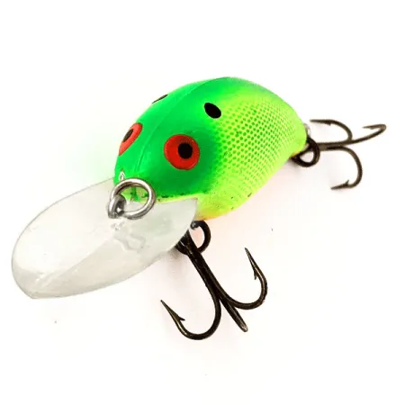 Bomber model 7A baby striper Wobbler, Chartreuse, 14g, UV, #12520