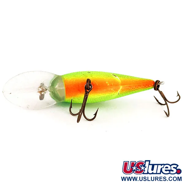 Bomber model 7A baby striper Wobbler, Chartreuse, 14g, UV, #12520