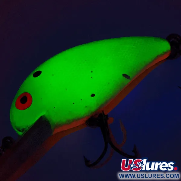 Bomber model 7A baby striper Wobbler, Chartreuse, 14g, UV, #12520