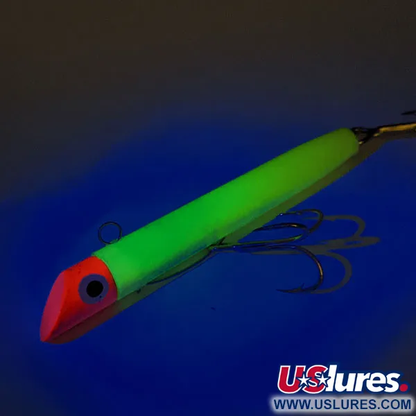 Sea Striker Got-Cha G100 UV Jig, Chartreuse/Röd, 28g, UV, #12563