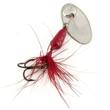 Yakima Bait Vibric Rooster Tail Spinnare, Röd, 1.7g, Offset-kropp, #12567