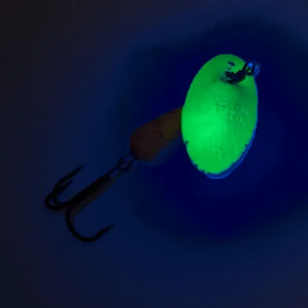 Panther Martin 6 UV Spinnare, Gul/Chartreuse, 5.3g, UV-aktiv, #12644