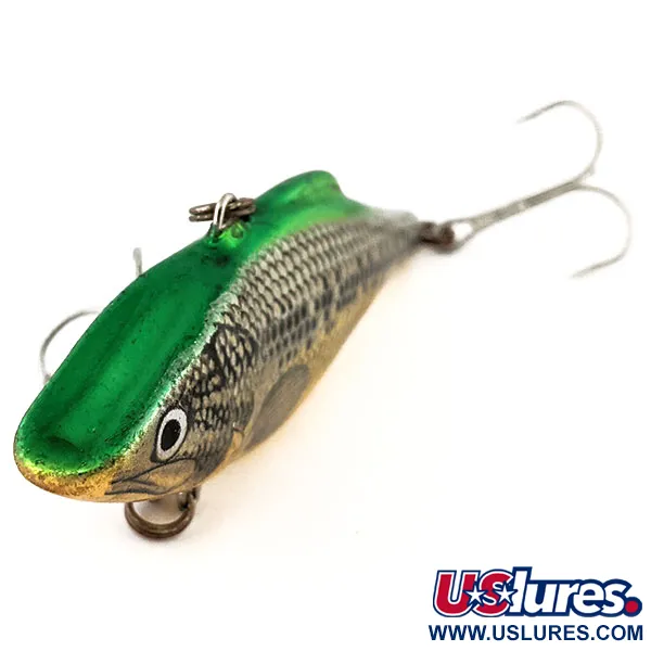 Rapala Rattl'n RAP 08 Lipless Crankbait, Guld/Grön, 20g, Rassel, #12663