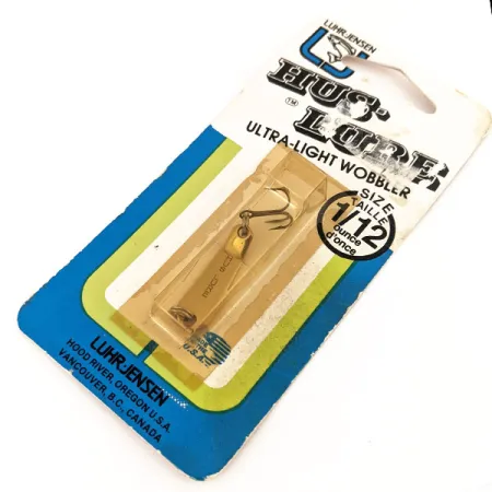 Luhr Jensen Hus-lure Skeddrag, Red / Nickel / Gold, 2g, Ultra-Light, #12681