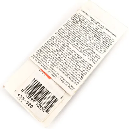 Luhr Jensen Bang Tail Spinnare, Nickel/Rosa, 1,8g, Vintage, #12682