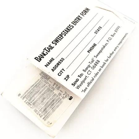 Luhr Jensen Bang Tail Spinnare, Gul, 1.8g, Fjäderstjärt, #12684