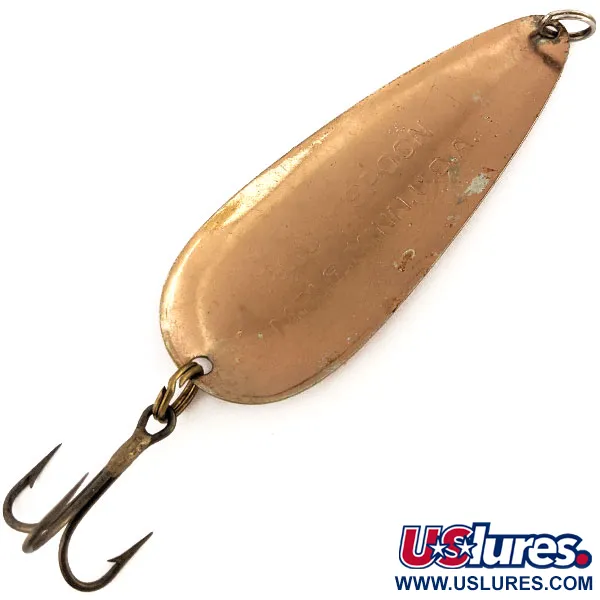 Nebco Aqua Spoon Skeddrag, Hammered Copper / Red, 17g, USA, #12692