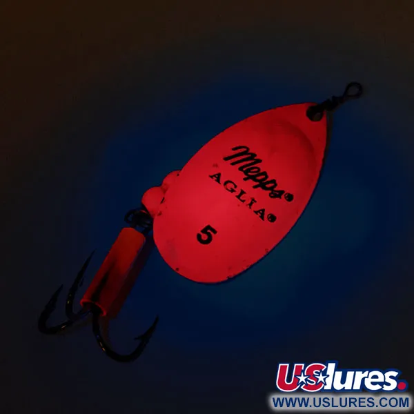 Mepps Aglia 5 Spinnare, Hot Pink UV, 14g, UV-Färg, #12695