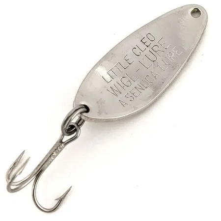 Little Cleo Seneca Glow Skeddrag, White/Nickel/Green, 7g, Glow, #12745