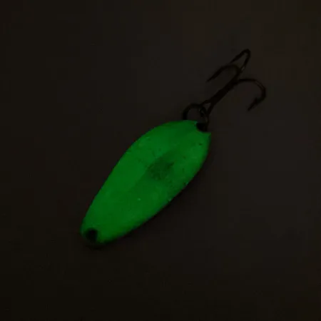 Little Cleo Seneca Glow Skeddrag, White/Nickel/Green, 7g, Glow, #12745