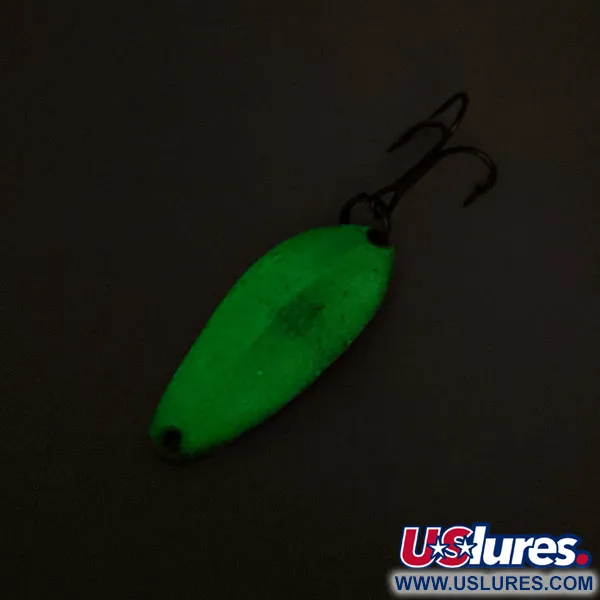 Little Cleo Seneca Glow Skeddrag, White/Nickel/Green, 7g, Glow, #12745