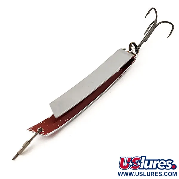 South Bend Super-Duper 511 Skeddrag, Nickel / Röd, 14g, #12757