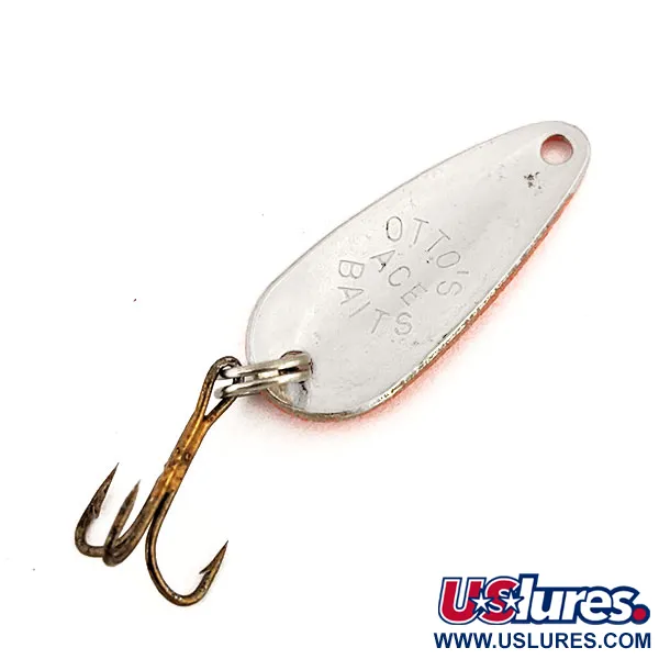 Otto's Ace UV Skeddrag, Silver / Orange, 3g, UV-Effekt, #12763