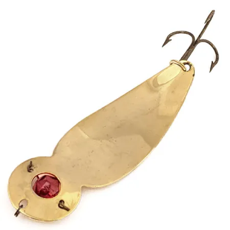 Lucky Strike One Eye Wiggler Skeddrag, Guld/Rött Öga, 28g, #12773