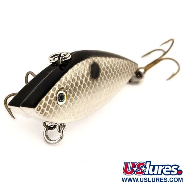 Strike King Diamond Shad 1980s Lipless Crankbait, Silver, 12g, #12791
