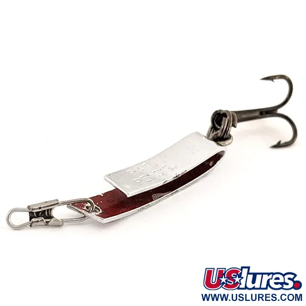 South Bend Super-Duper 500 Skeddrag, Nickel/Röd, 1,4g, U-form, #12792