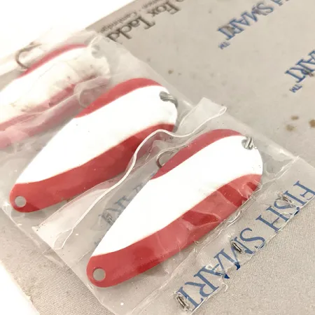 Aqua Spoon Blue Fox, 9g, Röd / Vit / Nickel, Skeddrag #12793