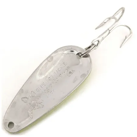 Skeddrag Blue Fox Tor-P-Do UV, Chartreuse/Röd/Nickel, 14g, UV, #12796