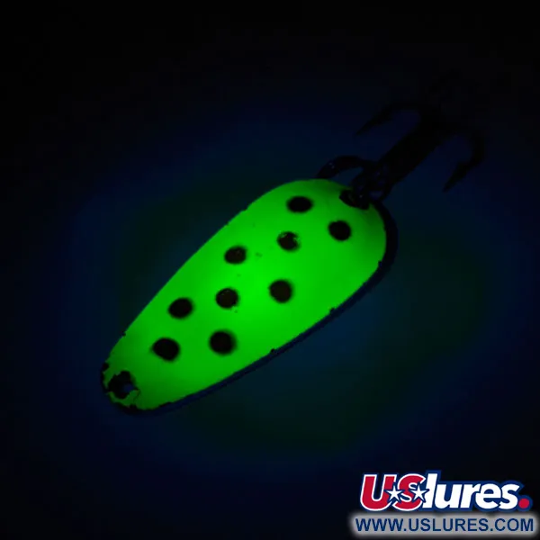 Skeddrag Blue Fox Tor-P-Do UV, Chartreuse/Röd/Nickel, 14g, UV, #12796