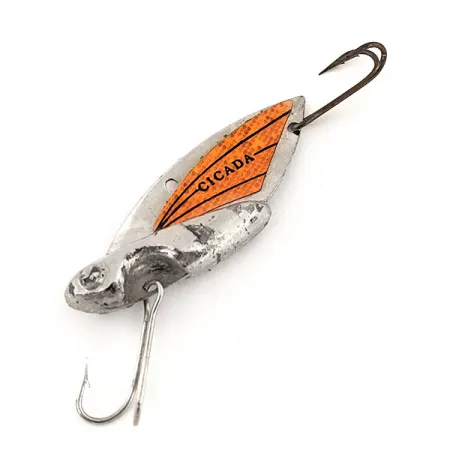 Reef Runner Cicada Vibrationsbete, Nickel/Orange, 11g, US-Made, #12811