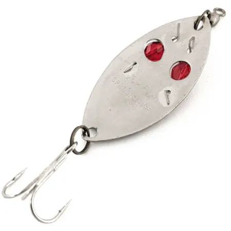 Eppinger Red Eye junior Skeddrag, Nickel / Grön, 11g, Pärlögon, #12815