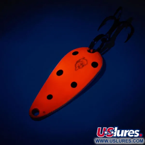 Eppinger Dardevle Lildevle UV Skeddrag, Röd/Svart/Nickel, 3.4g, #12820