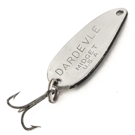 Eppinger Dardevle Midget, 6g Svart/Vit/Nickel, Skeddrag #12850