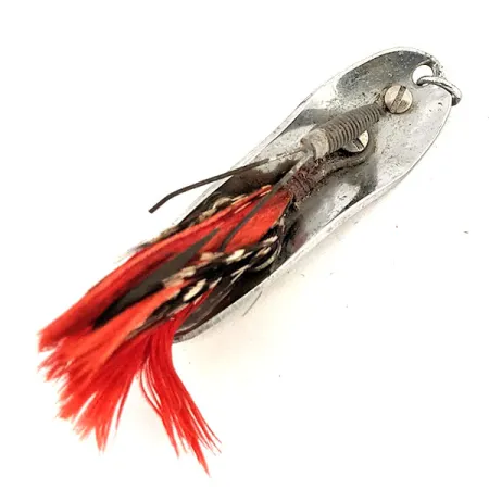 Pflueger Chum Spoon Skeddrag, Nickel, 8g, vasskyddat, #12864