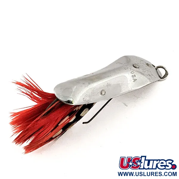 Pflueger Chum Spoon Skeddrag, Nickel, 8g, vasskyddat, #12864