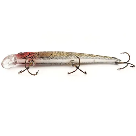 Bomber Long A15A Wobbler, Red Head Silver, 14g, Suspender, #12865