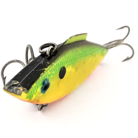 Bill Lewis Rat-L-Trap Lipless Crankbait, Gul/Grön, 12g, Rassel, #12870