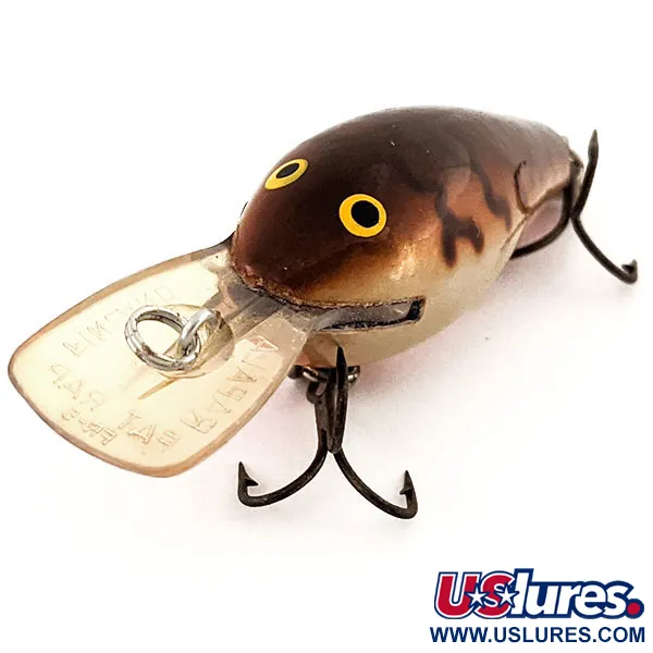 Rapala Fat Rap FR 5 Wobbler, Brown Tiger, 8,8g, Balsa, #12875