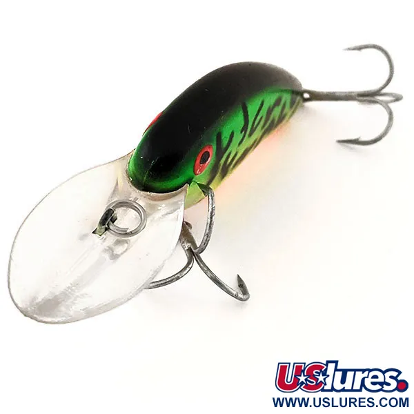 Bomber Fat Free Shad UV Wobbler, Fire Tiger, 10g, UV-finish, #12876
