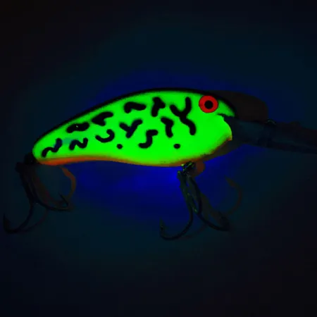 Bomber Fat Free Shad UV Wobbler, Fire Tiger, 10g, UV-finish, #12876