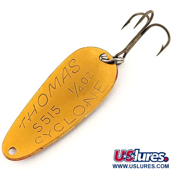 Thomas Cyclone Skeddrag, Orange Guld, 7g, Fjällmönster, #12881