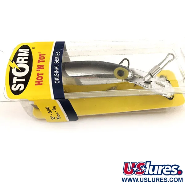 Storm Original Hot'N Tot Wobbler, Svart / Silver, 6,5g, Metallsked, #12897
